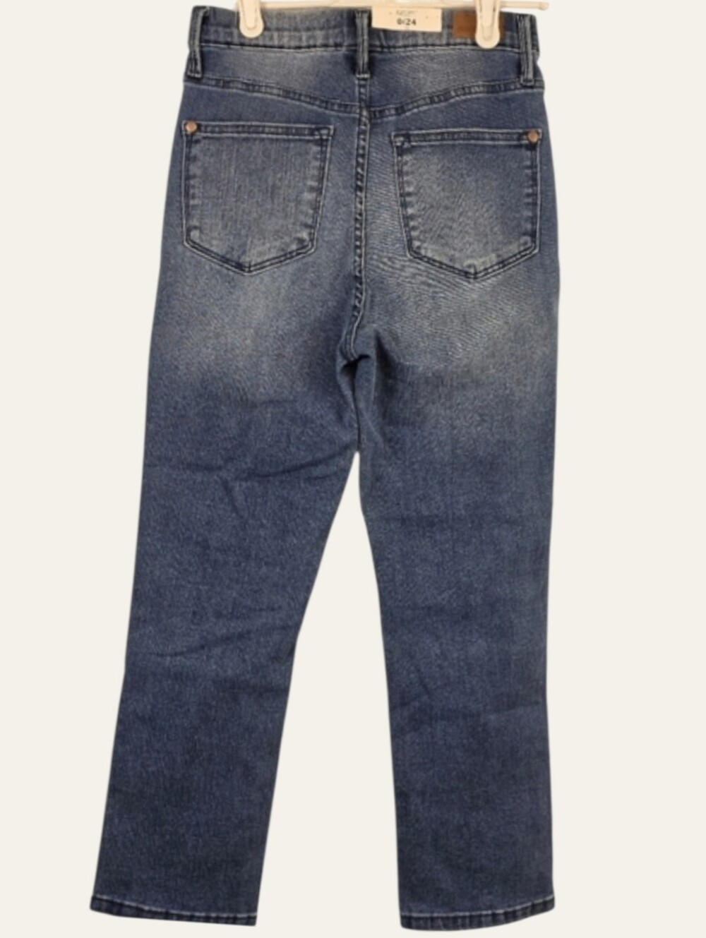 Judy Blue Pull On Cooling Capri Jeans 0/24 High Waist Summer Denim - Picture 4 of 10